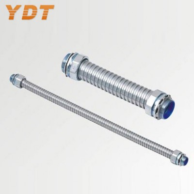 Manufacturer supply JS-100 series PVC coated flexible metal conduit for electric cable wire