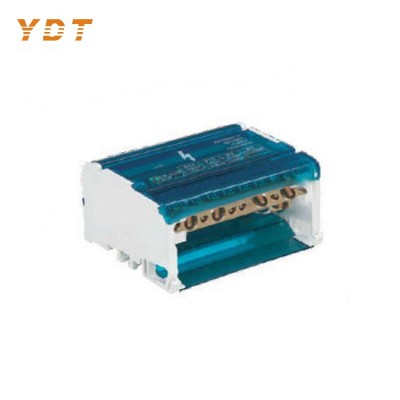 Din rail mounting terminal enclosure box terminal connector terminal block amphenol connector