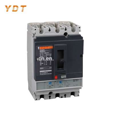 YDT molded case circuit breakers m8-250 ns ns 250amp mccb 160a 3p mccb