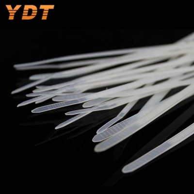 CE Approved Wire Organizer Cable Accessories Self-Locking White Pvc Cable Ties