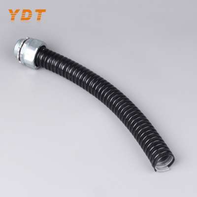 High quality metal flexible accordion pipe for protect electric cable