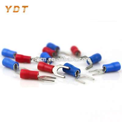 Good quality spade type pre-insulated terminals welding wire joint end terminal cable lugs type