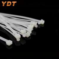 YDT 600pcs and 1 tie gun in tube box cable tie tool, movable nylon cable ties, pa66 cable marker tie